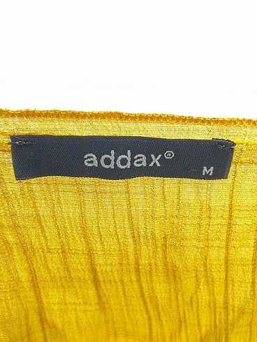 m Beden sarı Renk Addax Bluz %70 İndirimli.