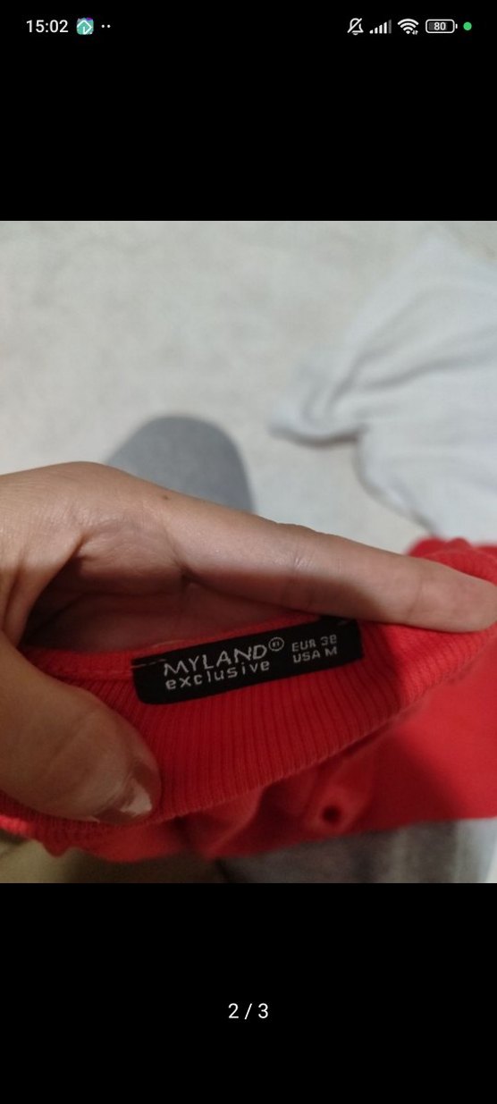 Beyaz Midi Pamuklu Hamile Şortu - Görsel 2