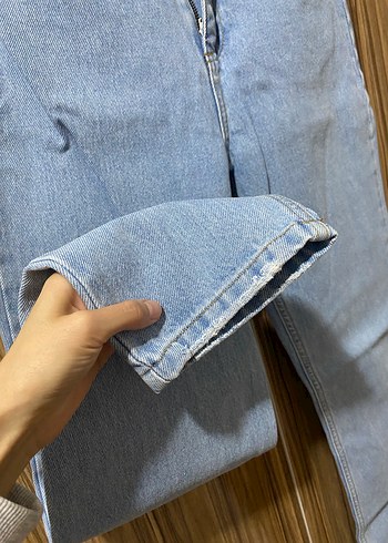 s Beden siyah Renk Trendyol yüksek bel mor jean