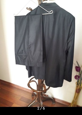 Klasik Siyah Erkek Takım Elbise - Görsel 2