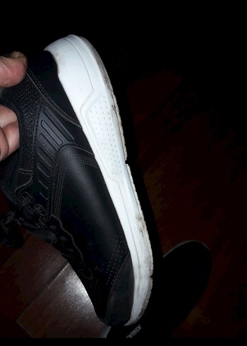 Siyah Bağcıklı Erkek Spor Ayakkabı - Görsel 8