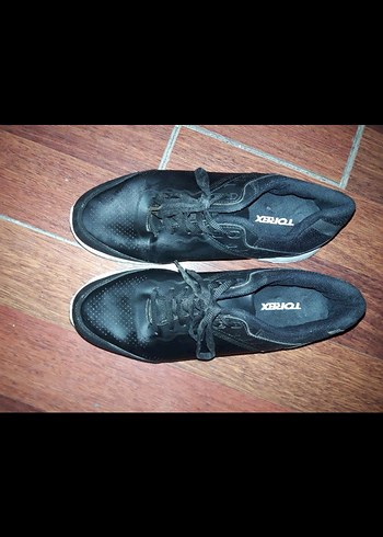 Siyah Bağcıklı Erkek Spor Ayakkabı - Görsel 2