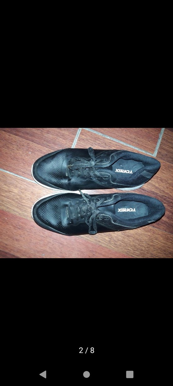 Siyah Bağcıklı Erkek Spor Ayakkabı - Görsel 2