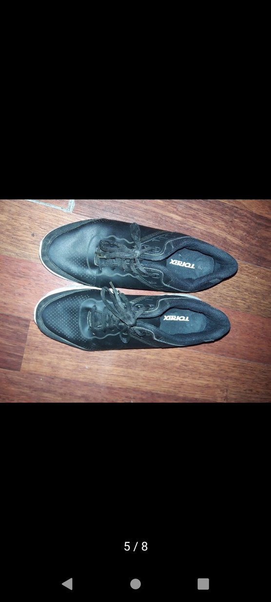 Siyah Bağcıklı Erkek Spor Ayakkabı - Görsel 5