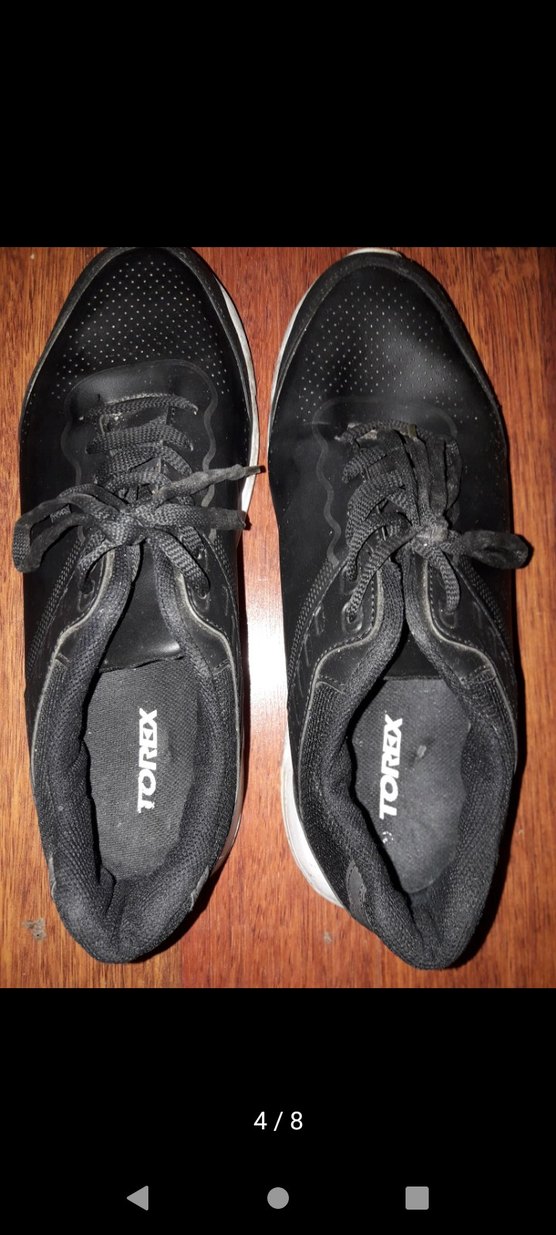 Siyah Bağcıklı Erkek Spor Ayakkabı - Görsel 4