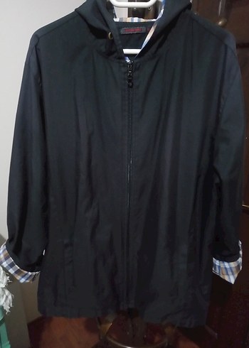 Kadın Lacivert Yağmurluk - Görsel 2