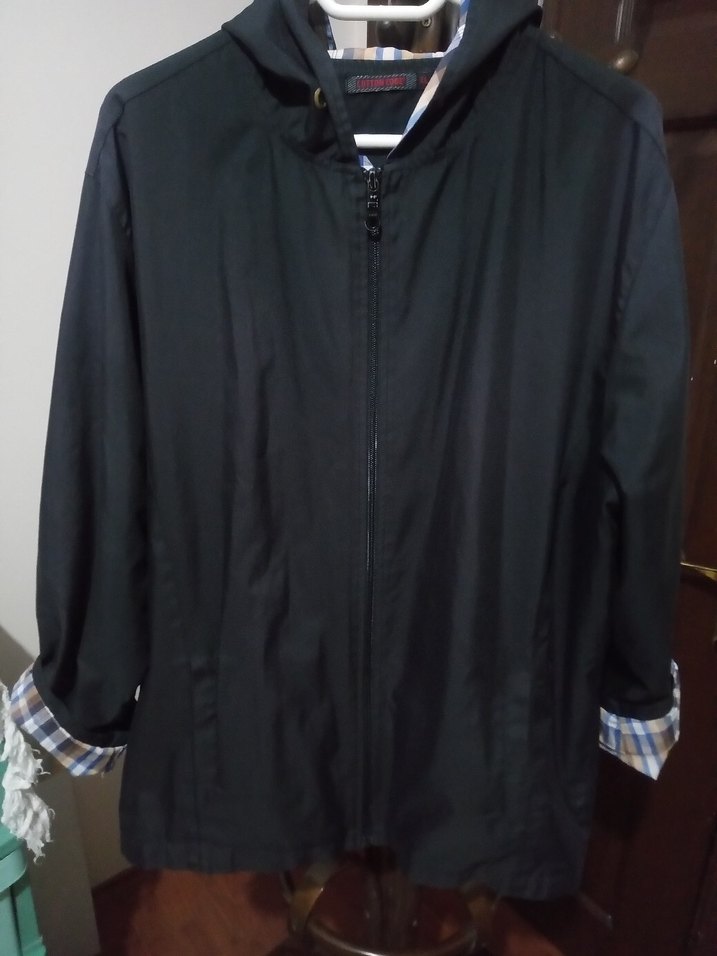 Kadın Lacivert Yağmurluk - Görsel 2