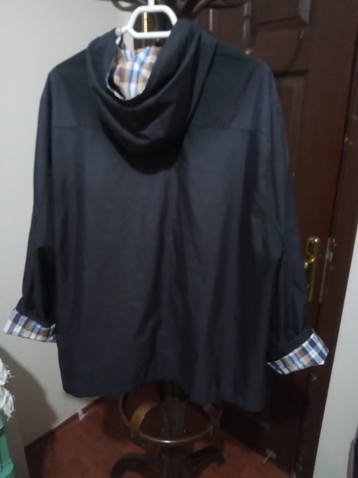 Kadın Lacivert Yağmurluk - Görsel 3