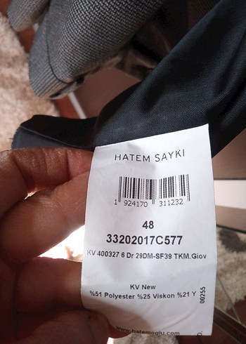 Hatemoğlu Gri Modern Klasik Erkek Takım Elbise Yelek - Görsel 9