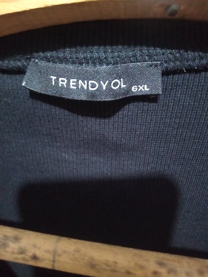 Siyah Kadın Kısa Kollu Polo Yaka bluz - Görsel 5