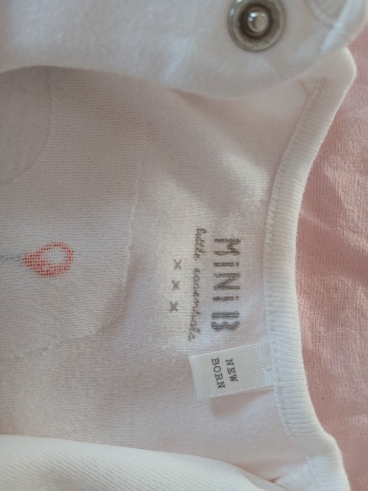 Uzun Kollu Beyaz Bebek Kız Tulum - Görsel 3