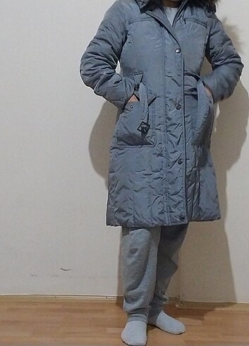 Nine West Sorunsuz gri mont s beden