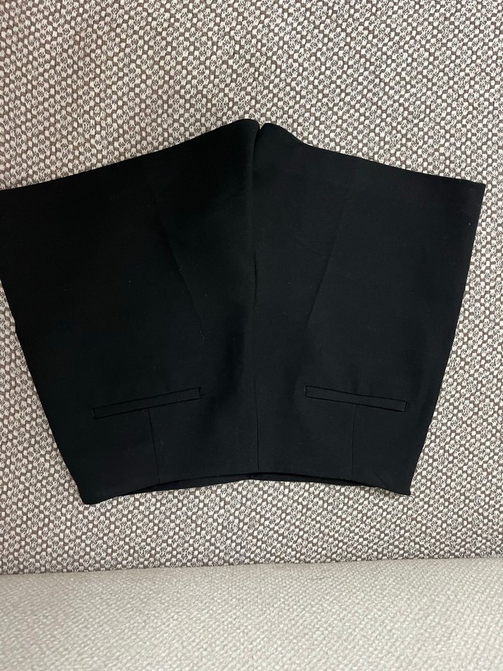 Zara S beden siyah şort - Görsel 2