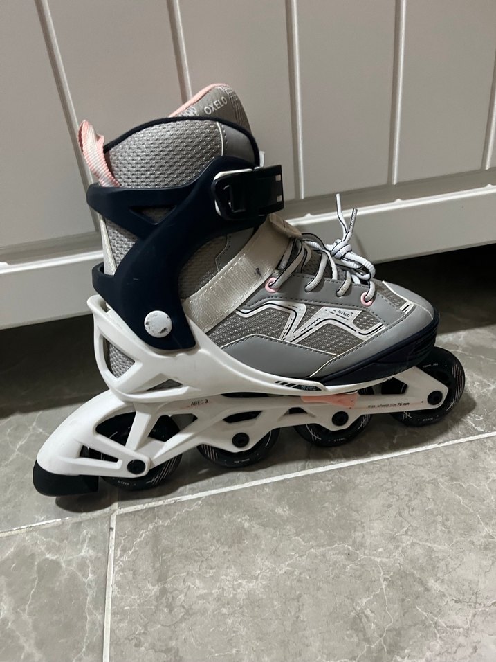 Çocuk gri paten - Görsel 3