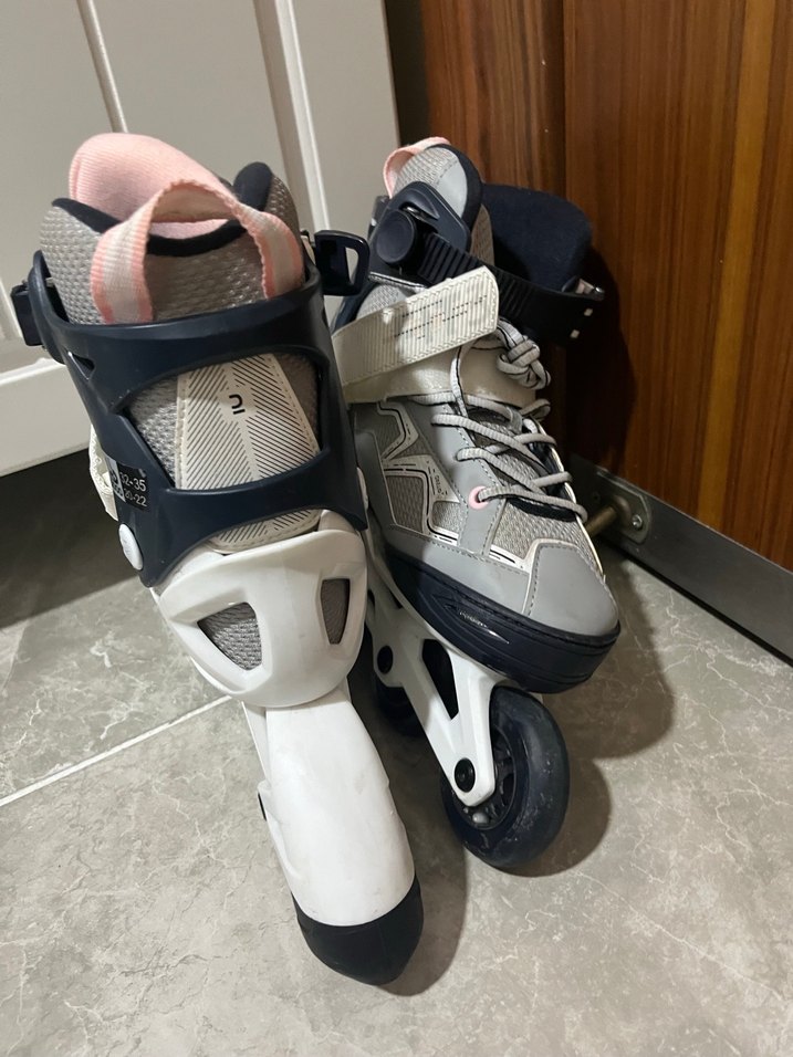 Çocuk gri paten - Görsel 4