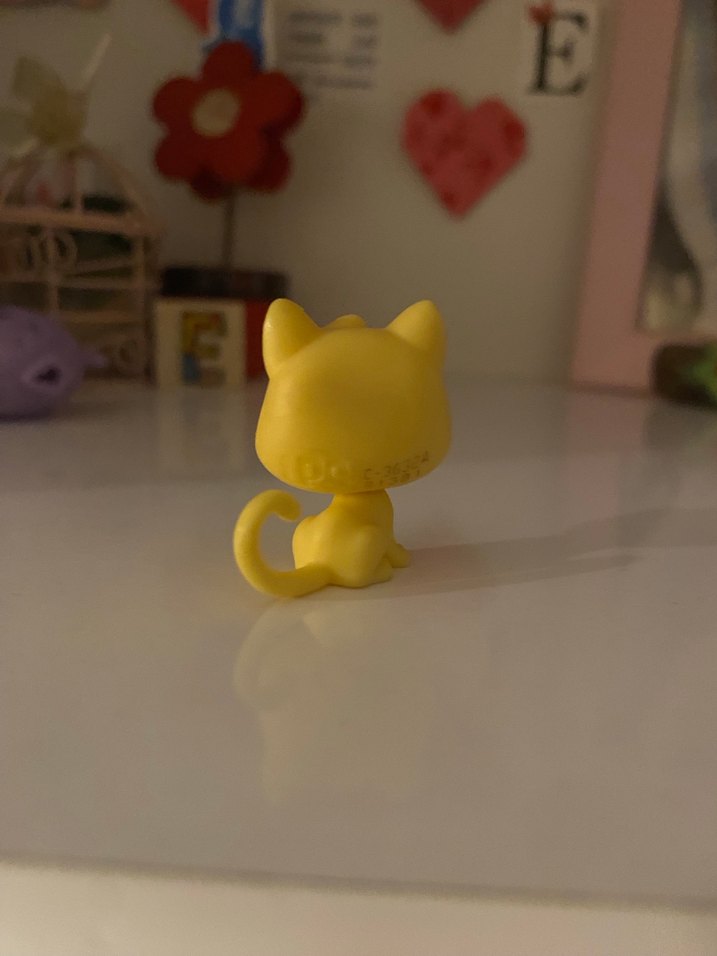 LPS Miniş Kedi Sarı - Görsel 3