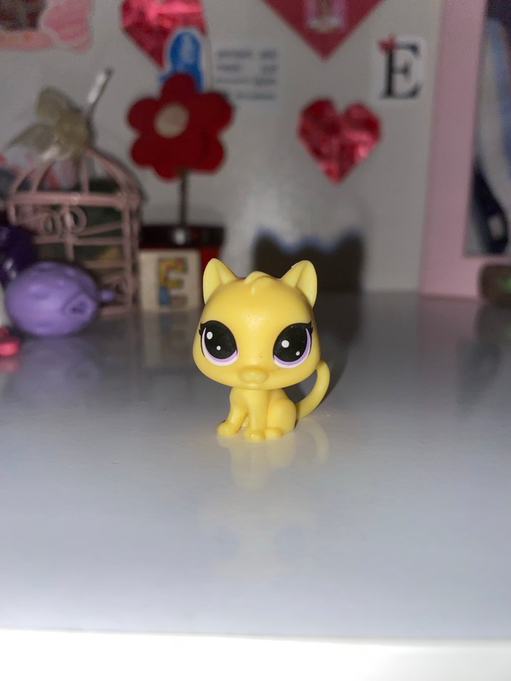 LPS Miniş Kedi Sarı - Görsel 2