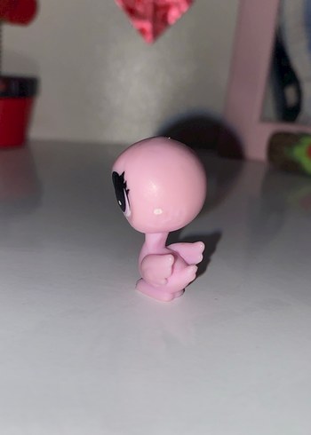 Pastel Pembe LPS Kuğu Miniş - Görsel 3