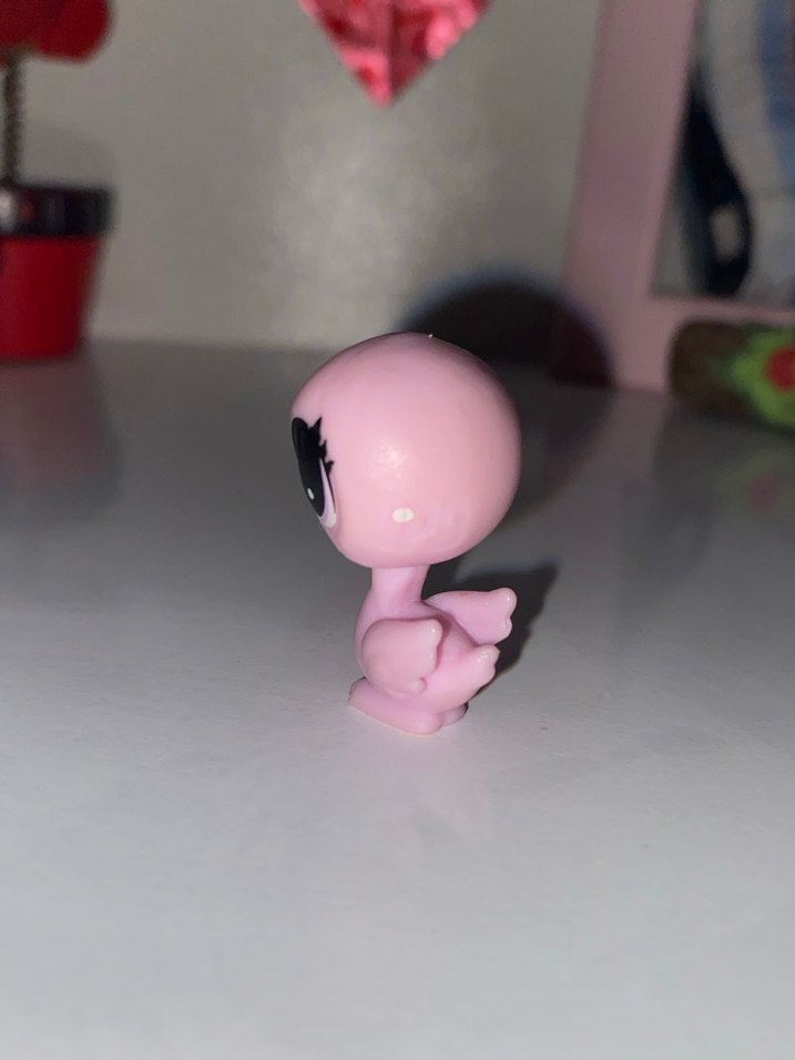 Pastel Pembe LPS Kuğu Miniş - Görsel 3