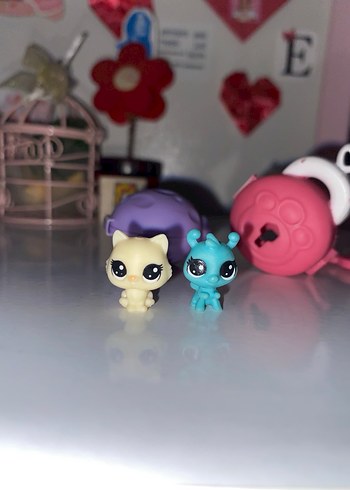 LPS Miniş kedi ve uzaylı kilitli mini kutularıyla - Görsel 9