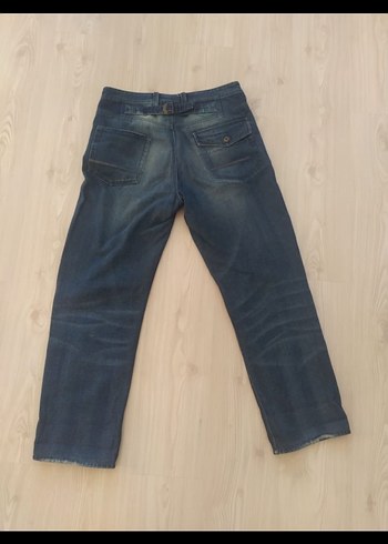 Kemer Detaylı Kot Pantolon - Görsel 3