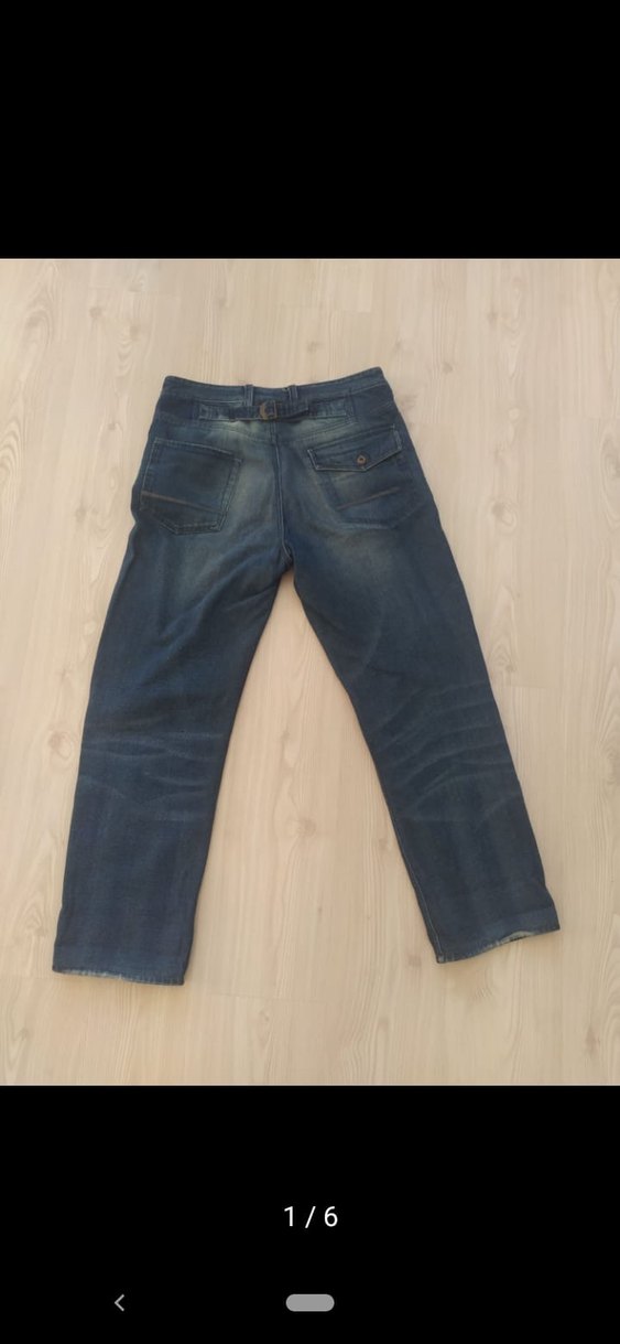 Kemer Detaylı Kot Pantolon - Görsel 3