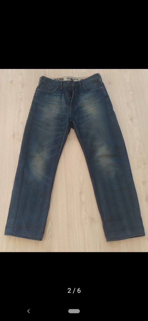 Kemer Detaylı Kot Pantolon - Görsel 2