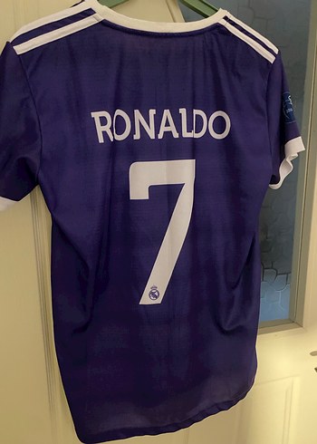 Mor Adidas Kısa Kollu Ronaldo Forması - Görsel 3