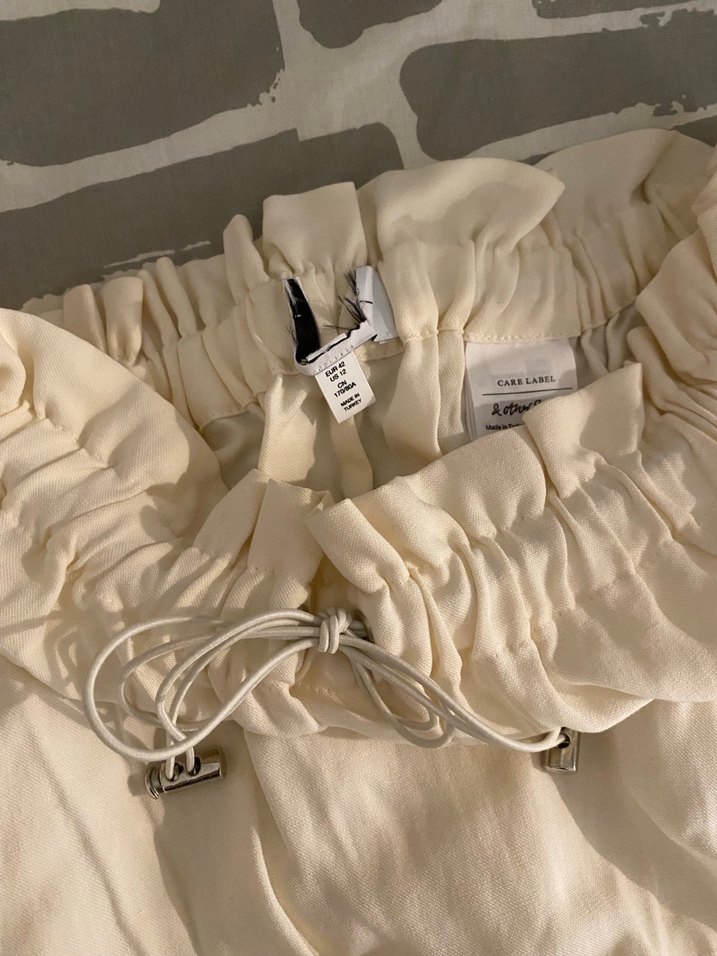 Krem Midi Etek - Görsel 3