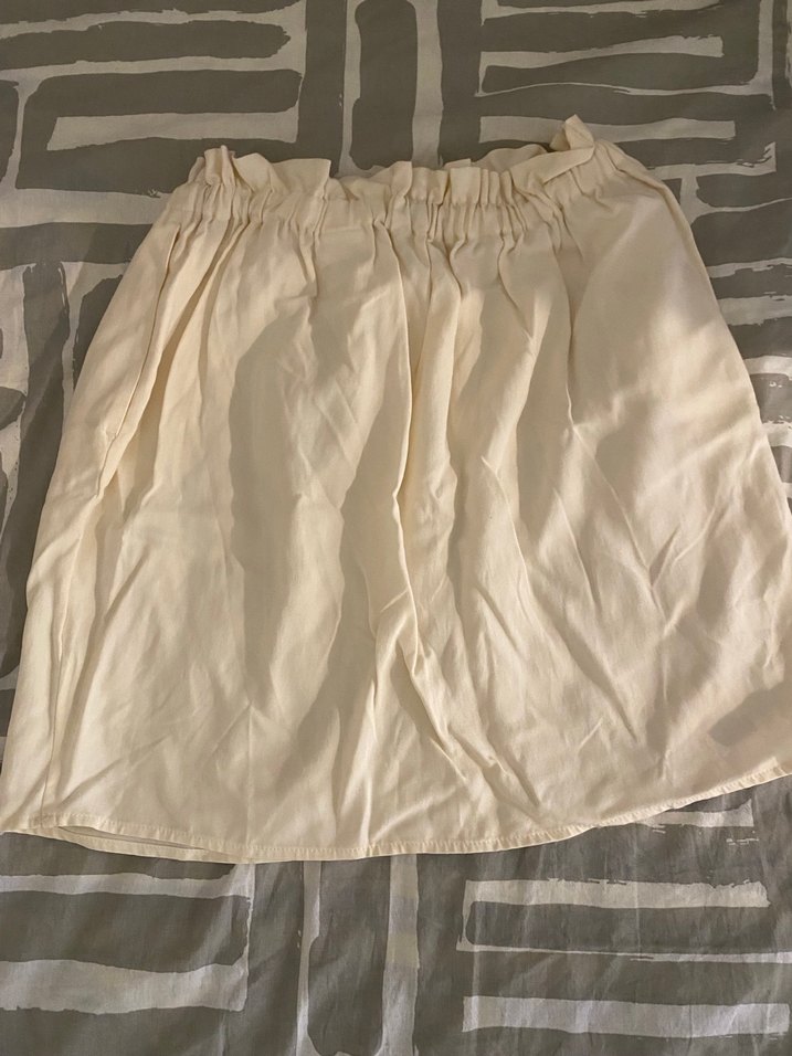 Krem Midi Etek - Görsel 2