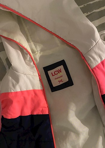 Kız Çocuk Fermuarlı Renkli Spor Yelek - Görsel 5