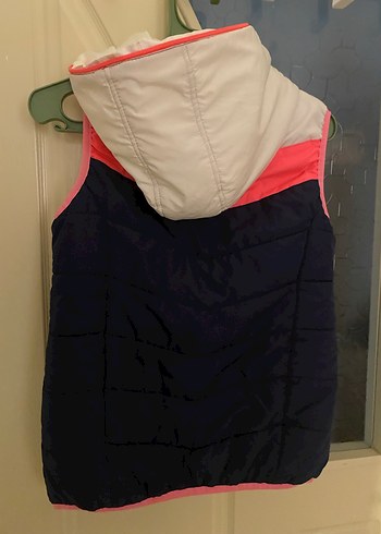 Kız Çocuk Fermuarlı Renkli Spor Yelek - Görsel 3