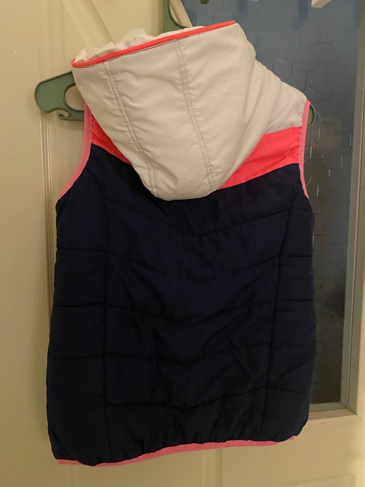 Kız Çocuk Fermuarlı Renkli Spor Yelek - Görsel 3