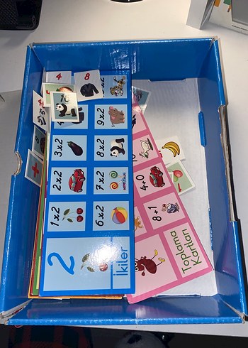 Renkli Matematik Tombala Oyunu Seti - Görsel 3