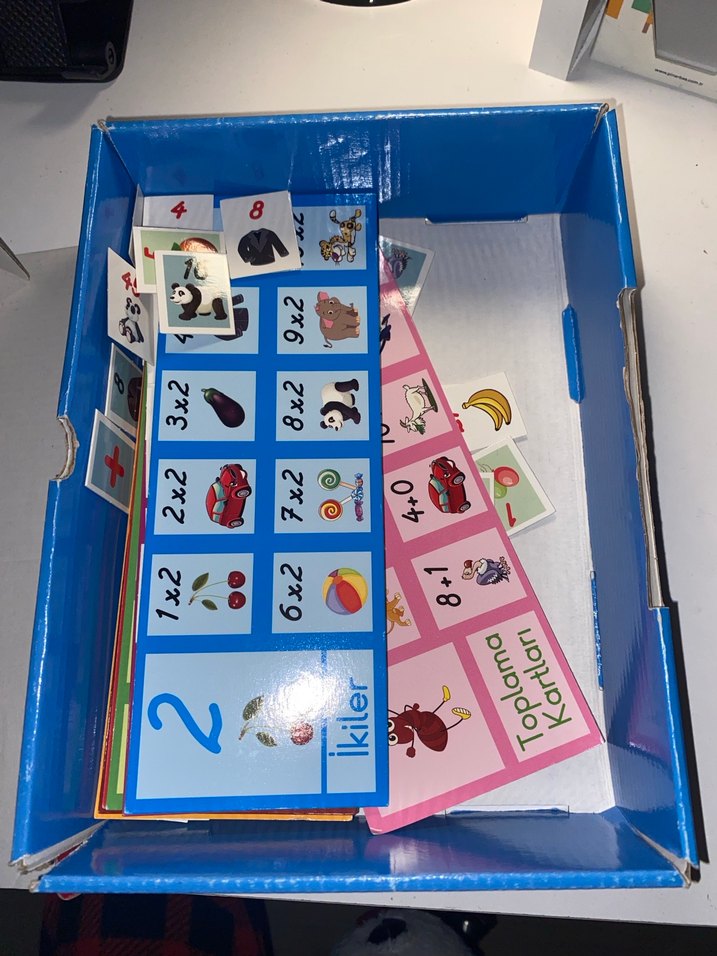 Renkli Matematik Tombala Oyunu Seti - Görsel 3