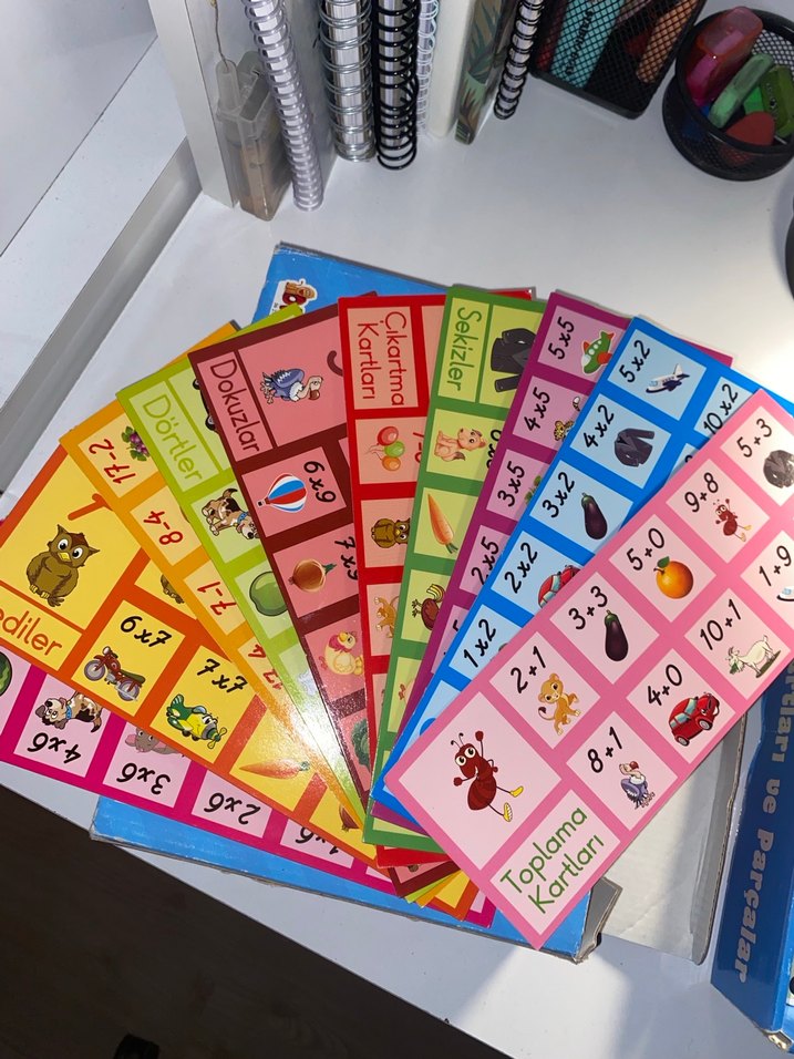 Renkli Matematik Tombala Oyunu Seti - Görsel 4