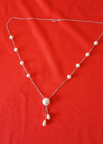 gumus inci kolye - Görsel 4