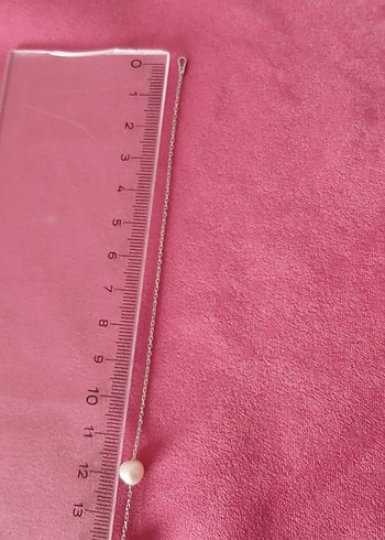 gumus inci kolye - Görsel 4