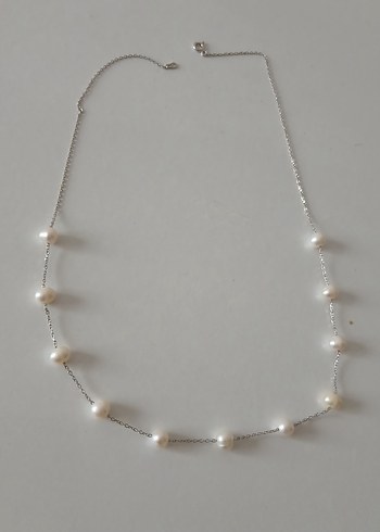 gumus inci kolye - Görsel 3