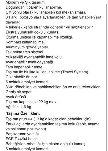 Gri Bebek Arabası ve Taşıma Koltuğu Seti - Görsel 3