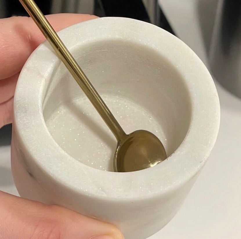 Beyaz ve Gri Mermer Baharat Öğütücüler - Görsel 2