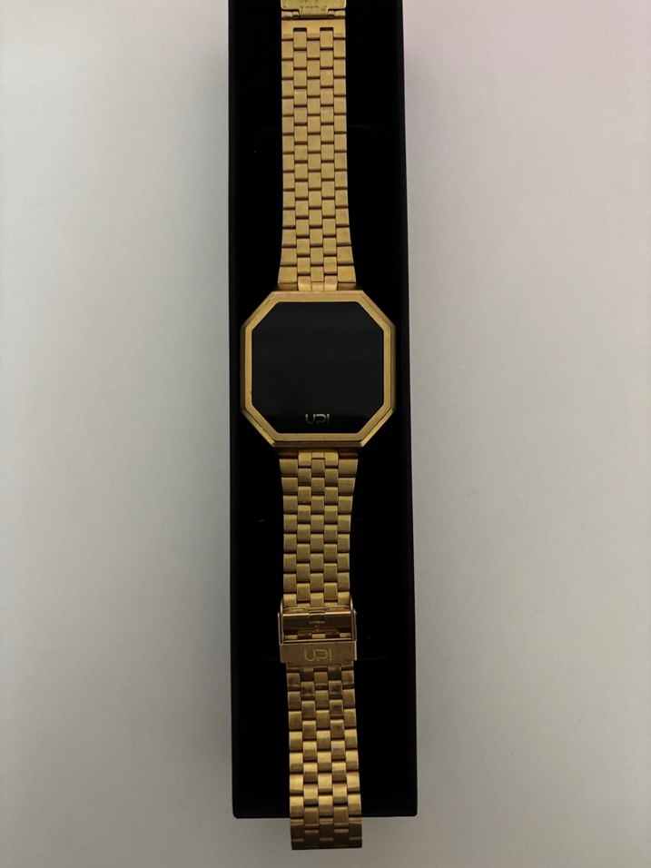 Altın Renk Kadın Kol Saati - Görsel 2