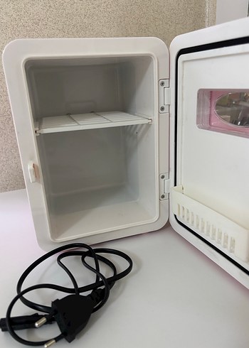 Kumtel Pembe Mini Buzdolabı - Görsel 2