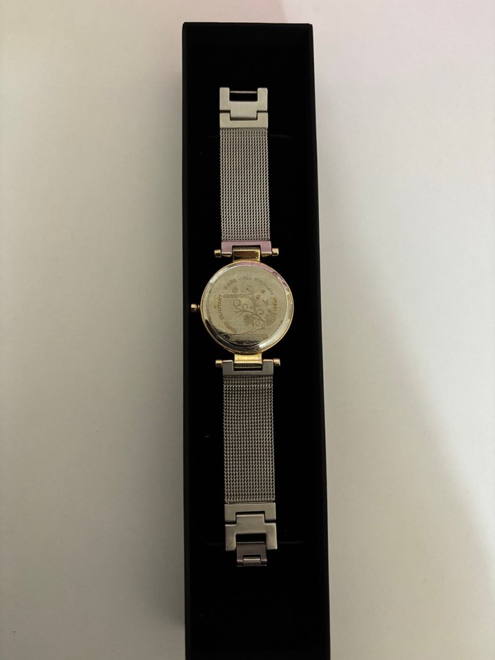 Klasik Zarif Kadın Saat - Altın ve Gri - Görsel 2