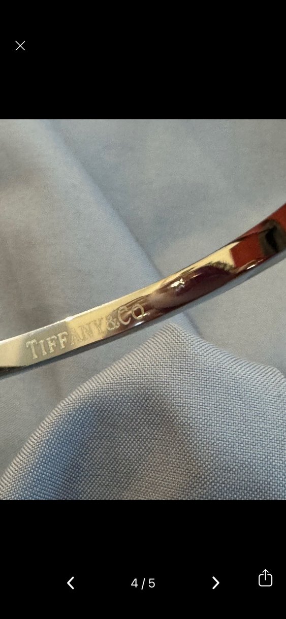 Pembe tiffani co Kalp Detaylı Tokalı Bileklik - Görsel 3