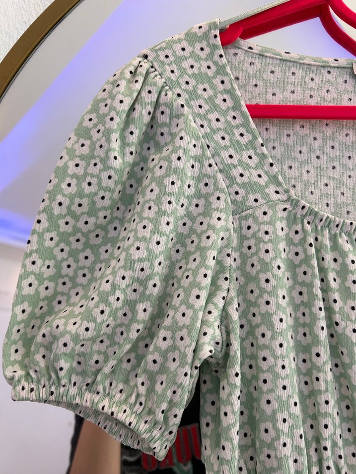 Çiçek desenli elbise - Görsel 2