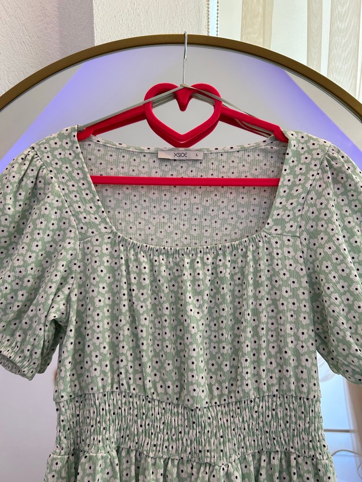 Çiçek desenli elbise - Görsel 3