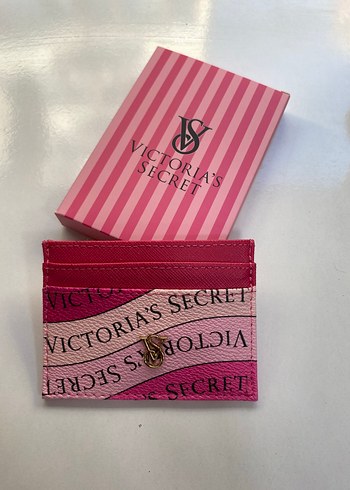 Victoria's Secret Pembe Baskılı Kadın Cüzdanı