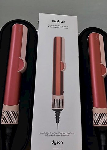 Dyson Airstrait Saç Düzleştirici Pembe