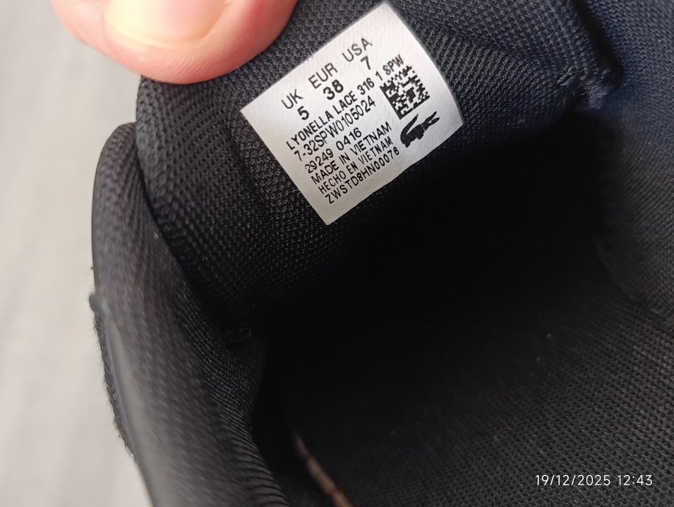 orijinal Lacoste bayan ayakkabı - Görsel 4